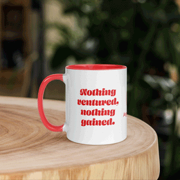 Nothing Ventured Mug